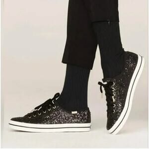 NWOB Keds X Kate Spade New York Glitter Sneakers Sparkle Date Night sz. 9.5